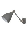 ITALUX Sonny Wall lamp E27 1x60W Grey MB-HN5010-1-GR