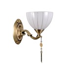 Retro wall lamps - ITALUX Baxio Wall lamp E27 1x60W Gold MB38445-1 - product 1