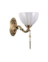 ITALUX Baxio Wall lamp E27 1x60W Gold MB38445-1