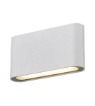 Bathroom wall lamps - ITALUX Ricky Integrated LED wall lamp 10W 3000K 700lm IP44 White MB2020L. - product 1