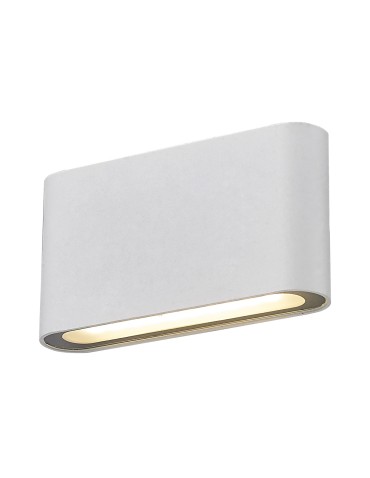 ITALUX Ricky Integrated LED wall lamp 10W 3000K 700lm IP44 White MB2020L.