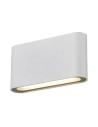 ITALUX Ricky Integrated LED wall lamp 10W 3000K 700lm IP44 White MB2020L.