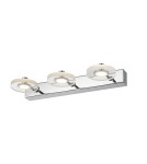 Wall lamps - ITALUX Harmony Integrated LED wall lamp 9W 3000K 630lm IP21 Chrome MB1225/3 - product 1
