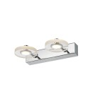 Kinkiety - ITALUX Harmony Kinkiet LED zintegrowany 6W 3000K 420lm IP21 Chrom MB1225/2 - produkt 1