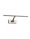 ITALUX Camila Integrated LED wall lamp 5.4W 3000K 378lm Brown MB1079S.