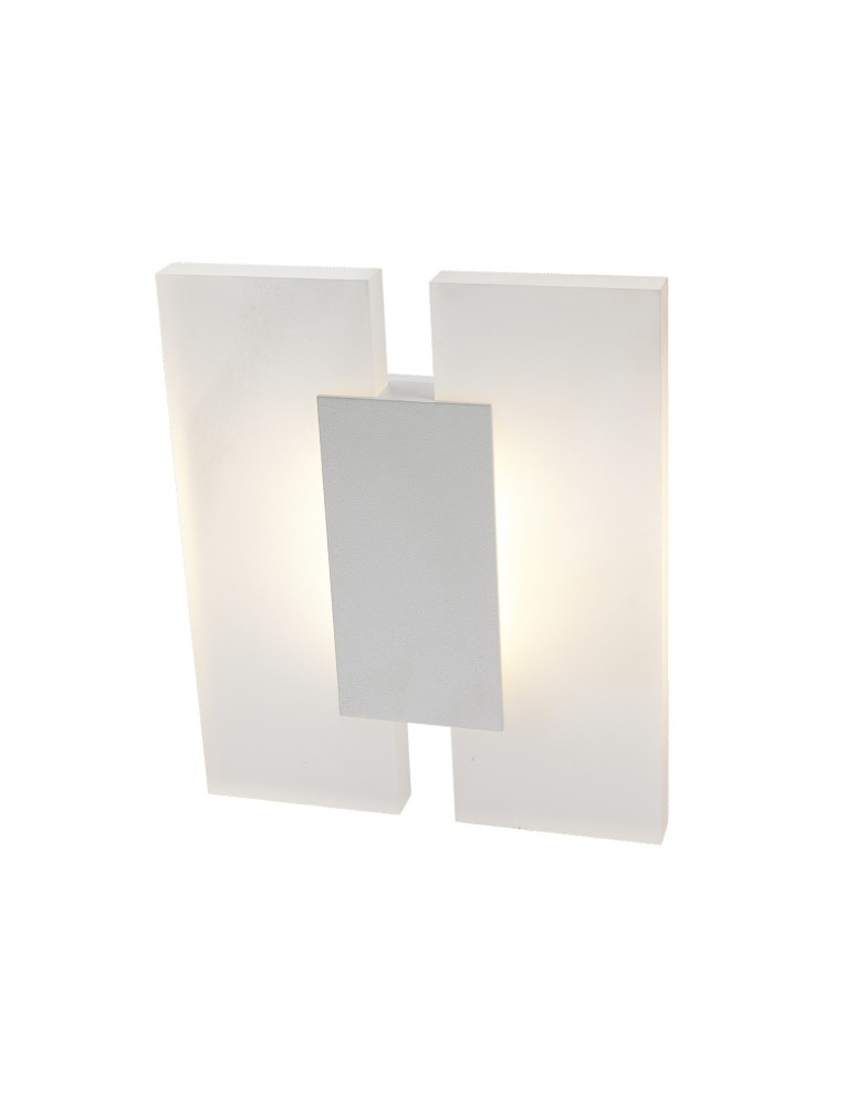 Wall lamps - ITALUX Jacob Integrated LED wall lamp 6W 3000K 420lm White MB1070S - product kolory-swiatla.pl 1