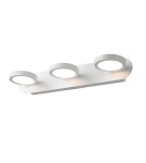 Kinkiety - ITALUX Kendra Kinkiet LED zintegrowany 15W 3000K 945lm IP21 Biały MB1063/3 - produkt 1