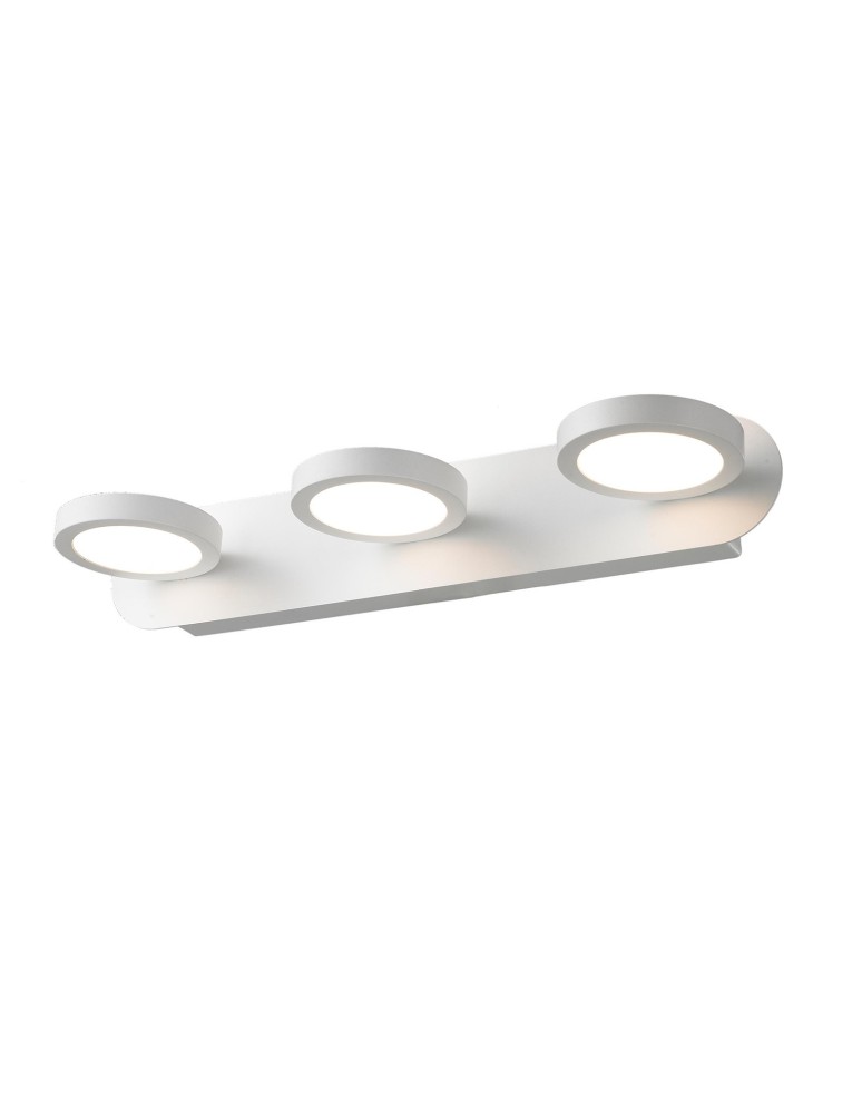 Wall lamps - ITALUX Kendra Integrated LED wall lamp 15W 3000K 945lm IP21 White MB1063/3 - product kolory-swiatla.pl 1