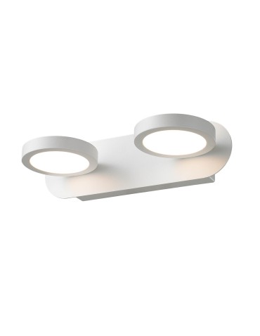ITALUX Kendra Integrated LED wall lamp 10W 3000K 630lm IP21 White MB1063/2