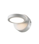 Kinkiety - ITALUX Kendra Kinkiet LED zintegrowany 5W 3000K 315lm IP21 Biały MB1063/1 - produkt 1