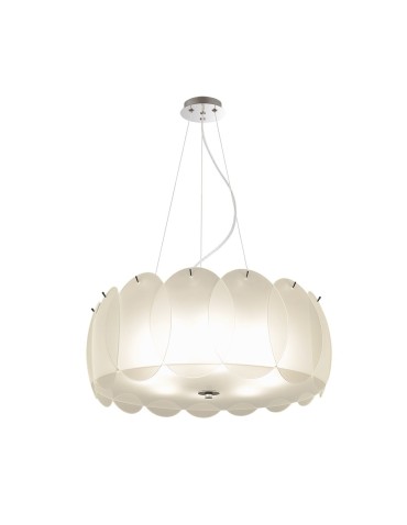 ITALUX Esseo Pendant E27 8x60W White MA04143C-008-01