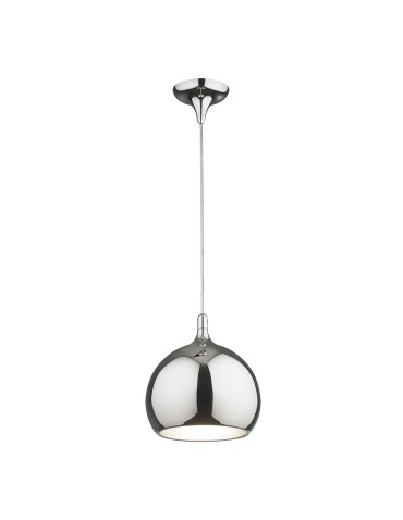 ITALUX Flask Pendant E27 1x60W Chrome MA03586C-001 CHROME
