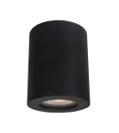 Hermetic ceiling luminaires - ITALUX Fausto Surface-mounted GU10 1x40W IP44 Black IT8005R1-BK - product 1