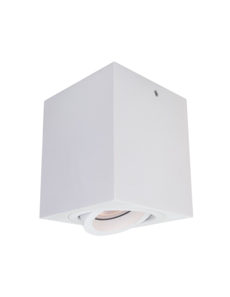 Ceiling luminaires for replaceable light source - ITALUX Emilio Surface-mounted GU10 1x50W White IT8004S1-WH - product kolory-swiatla.pl 1