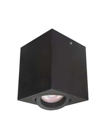 ITALUX Emilio Surface-mounted GU10 1x50W Black IT8004S1-BK