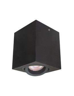 ITALUX Emilio Surface-mounted GU10 1x50W Black IT8004S1-BK