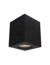 ITALUX Fabrycio Surface-mounted GU10 1x50W IP44 Black IT8003S1-BK