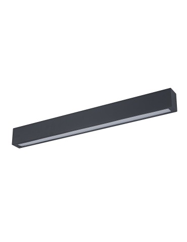 ITALUX Thiago Integrated LED wall lamp 18W 4000K 1440lm IP44 Black GS-LCLC BK