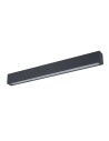 ITALUX Thiago Integrated LED wall lamp 18W 4000K 1440lm IP44 Black GS-LCLC BK