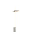 ITALUX Vilai Standing LED Integrated 4W 3000K 400lm White/Gold/Marble FL-203342-1-WH