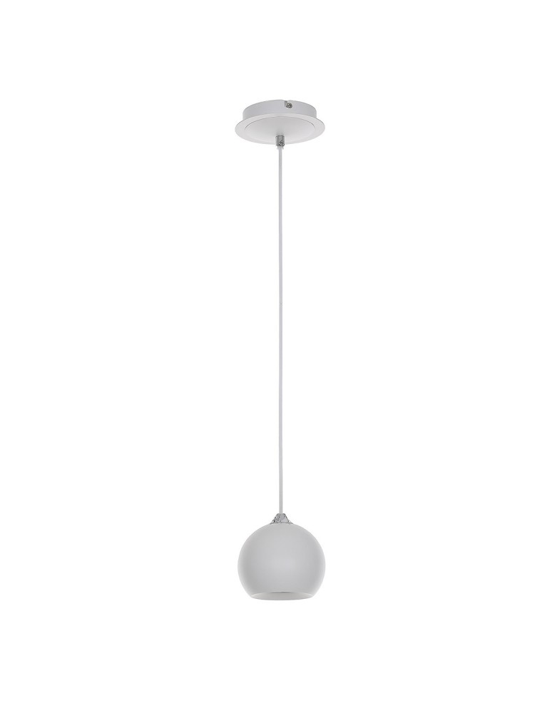 Pendant lamps - ITALUX James WH Pendant GU10 1x50W White FH5951-BCB-120 WH - product kolory-swiatla.pl 1