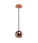 Pendant lamps - ITALUX James RC Pendant GU10 1x50W Copper FH5951-BCB-120 RC. - product 1