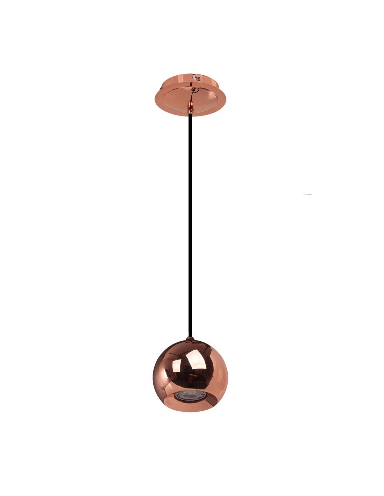 Pendant lamps - ITALUX James RC Pendant GU10 1x50W Copper FH5951-BCB-120 RC. - product kolory-swiatla.pl 1