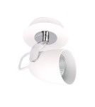 Ceiling spotlights - ITALUX Oxford Reflector GU10 1x50W Chrome/White FH31331BJB - product 1