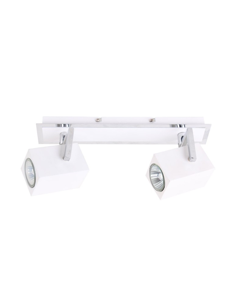 Spotlight ceiling lamps - ITALUX Mateo Spotlight GU10 2x35W Chrome FH31152AJA3 - product kolory-swiatla.pl 1
