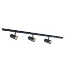 Ready-made rail kits - ITALUX Marvi TR Fredrik Rail Kit GU10 3x35W Black 920121-3-BL-SET - product 1