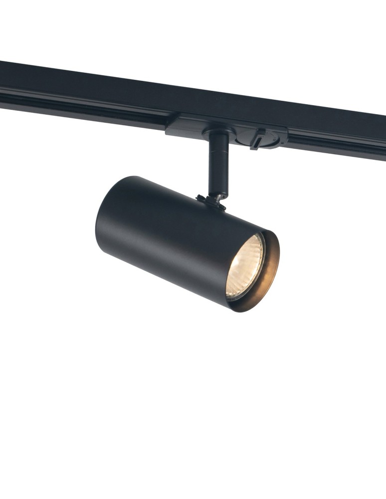 Lamps for 1 phase busbars - ITALUX Marvi TR Fredrik Reflector for GU10 busbar 1x35W Black 920021-1-BL - product kolory-swiatla.pl 1