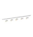 Ready-made rail kits - ITALUX Marvi TR Jazz chassis GU10 5x35W White 913703-5-WH-SET set. - product 1