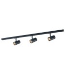 Ready-made rail kits - ITALUX Marvi TR Jazz Stringers Set GU10 3x35W Black 913621-3-BL-SET - product 1
