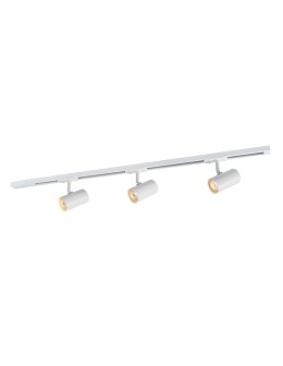 ITALUX Marvi TR Jazz Szynoprzewody Zestaw GU10 3x35W Biały 913603-3-WH-SET