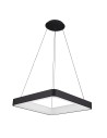 ITALUX Giacinto Wisząca LED zintegrowany 50W 4000K 2750lm Czarny 5304-850SQP-BK-4