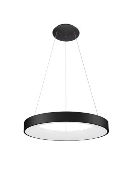 ITALUX Giulia Wisząca LED zintegrowany 50W 4000K 2750lm Czarny 5304-850RP-BK-4