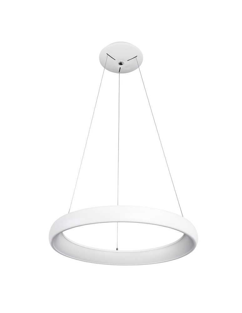 Pendant lamps circles - ITALUX Alessia Pendant LED integrated 50W 4000K 2750lm White 5280-850RP-WH-4 - product kolory-swiatla.pl 1