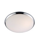 Hermetic plafonds - ITALUX Kreo Plafon E27 1x60W IP44 Chrome/White 5005-S - product 1