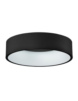 ITALUX Chiara LED Plafond Integrated 42W 4000K 2310lm Black 3945-842RC-BK-4