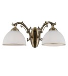Retro wall lamps - ITALUX Feneza Wall lamp E27 2x40W Brown WL-5122-2 - product 2