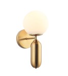 Wall lamps - ITALUX Aldeva Wall lamp E27 1x40W Brown WL-02340-1-BRO - product 2