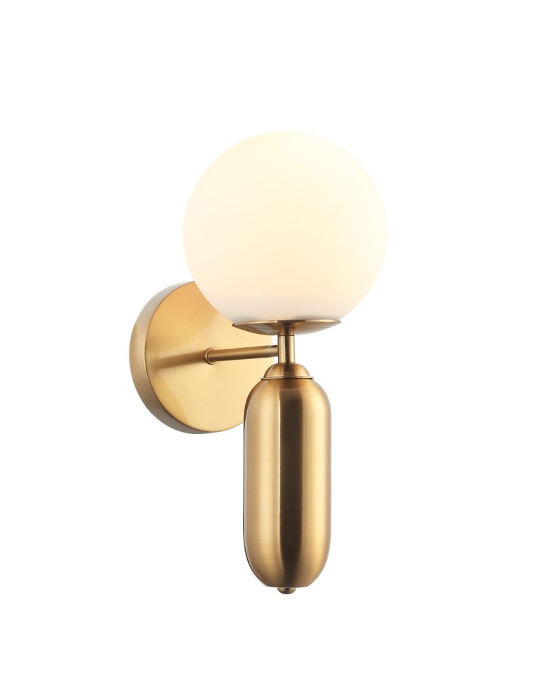 Wall lamps - ITALUX Aldeva Wall lamp E27 1x40W Brown WL-02340-1-BRO - product kolory-swiatla.pl 2