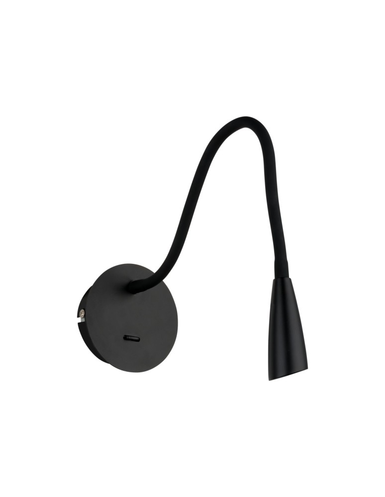 Reading wall lamps - ITALUX Paola LED wall lamp integrated 3W 3000K 120lm Black WB88779-BK - product kolory-swiatla.pl 2