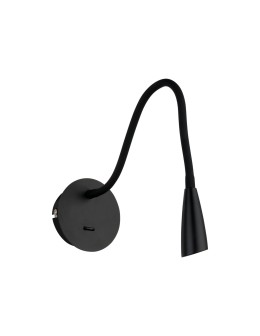 ITALUX Paola LED wall lamp integrated 3W 3000K 120lm Black WB88779-BK - product 2