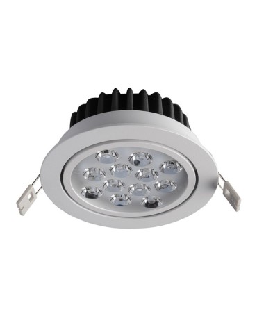 ITALUX Pitch Wpuszczana sufitowa LED zintegrowany 12W 3000K 1200lm Biały TS04136A 12W 1200LM 3000K S.WH - produkt 2