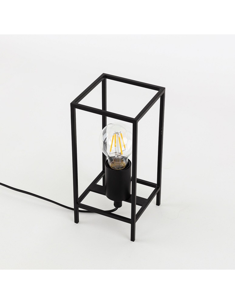 Loft table lamps - industrial - ITALUX Melando Desk E27 1x40W Black TB-3343-1S-BK - product kolory-swiatla.pl 2
