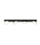 Spotlight ceiling lamps - ITALUX Castelio LED integrated spotlight 20W 4000K 1520lm Black SPL-31976-4B-BK. - product 2