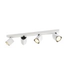 Spotlight ceiling lamps - ITALUX Merusa Spotlight GU10 35W White/Black SPL-31970-4B-WH. - product 2