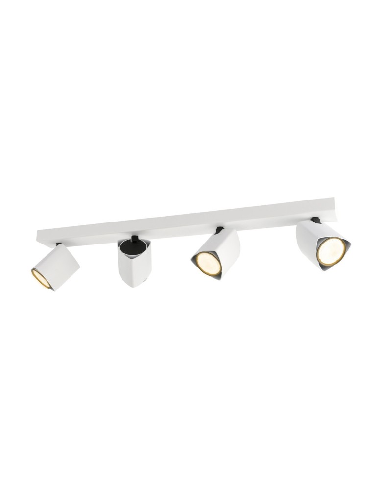 Spotlight ceiling lamps - ITALUX Merusa Spotlight GU10 35W White/Black SPL-31970-4B-WH. - product kolory-swiatla.pl 2