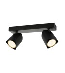 Spotlight ceiling lamps - ITALUX Merusa Spotlight GU10 35W Black SPL-31970-2B-BK - product 2